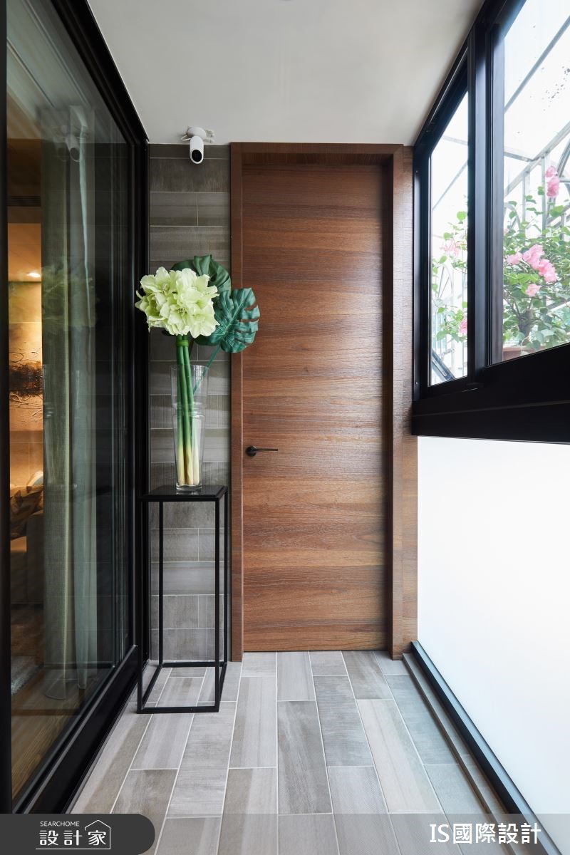 27坪老屋(16~30年)＿現代風玄關案例圖片＿IS國際設計＿IS_119之25