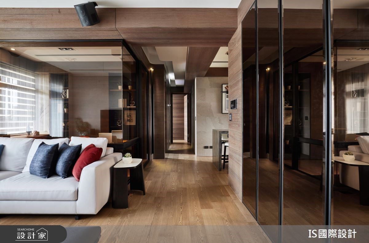 中古屋(5~15年)＿現代風客廳案例圖片＿IS國際設計＿IS_121之5