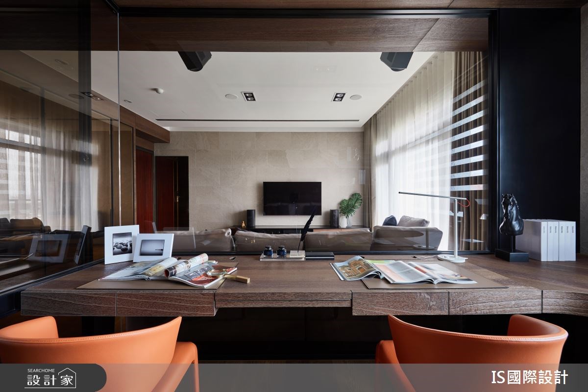 中古屋(5~15年)＿現代風書房案例圖片＿IS國際設計＿IS_121之9