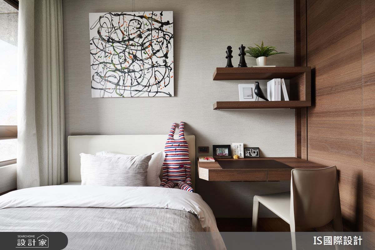 中古屋(5~15年)＿現代風臥室案例圖片＿IS國際設計＿IS_121之16