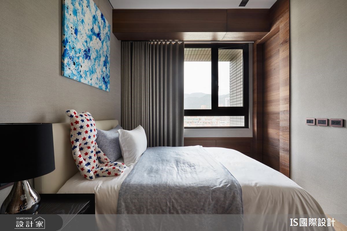中古屋(5~15年)＿現代風臥室案例圖片＿IS國際設計＿IS_121之18