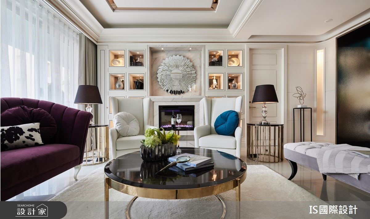 新成屋(5年以下)＿新古典客廳案例圖片＿IS國際設計＿IS_122之3
