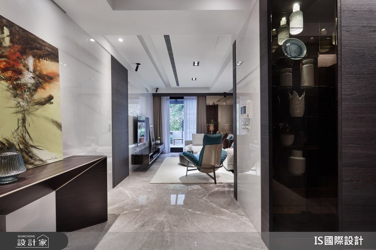 33坪新成屋(5年以下)＿現代風客廳案例圖片＿IS國際設計＿IS_123之7