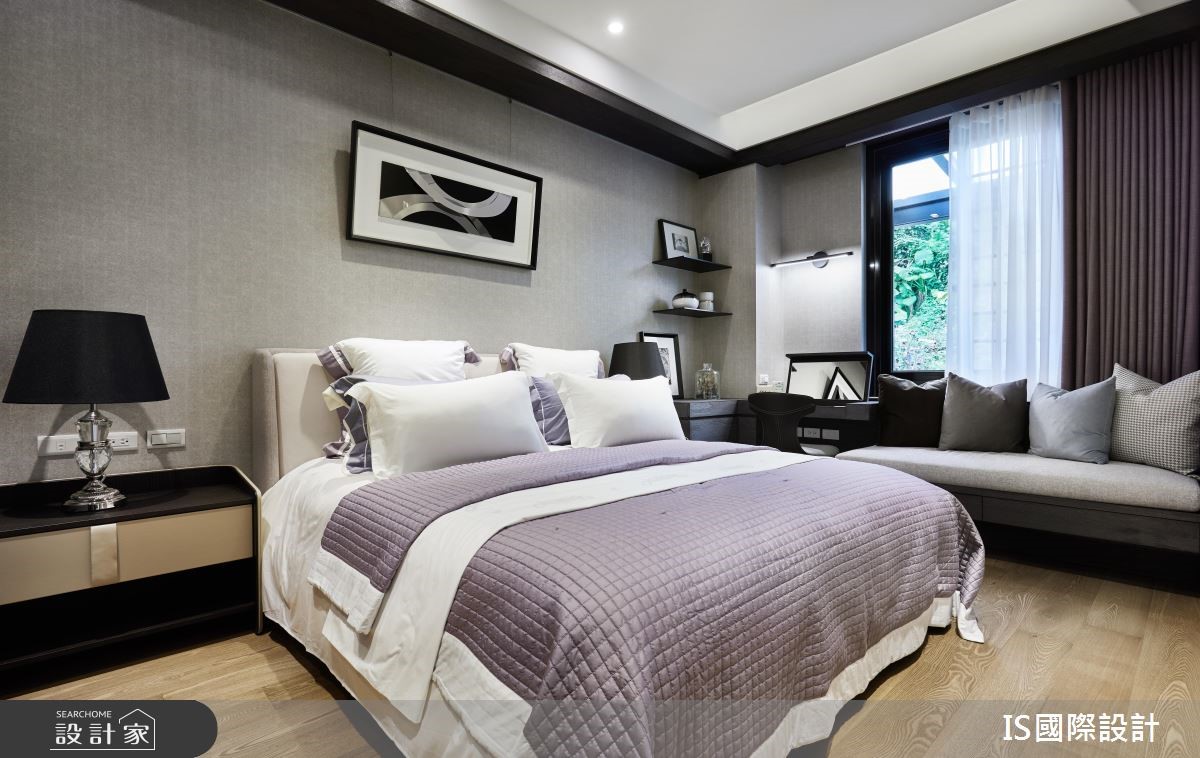 33坪新成屋(5年以下)＿現代風臥室臥榻案例圖片＿IS國際設計＿IS_123之14