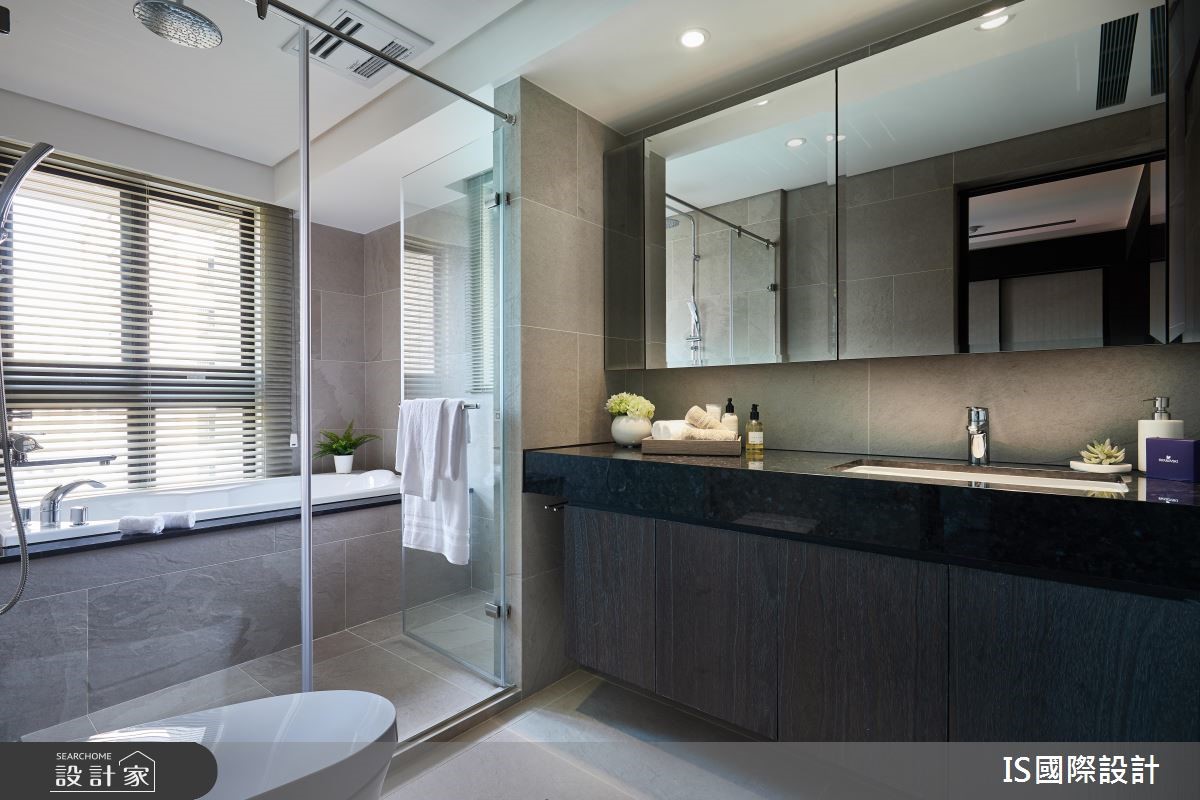 39坪新成屋(5年以下)＿現代風浴室案例圖片＿IS國際設計＿IS_124之27