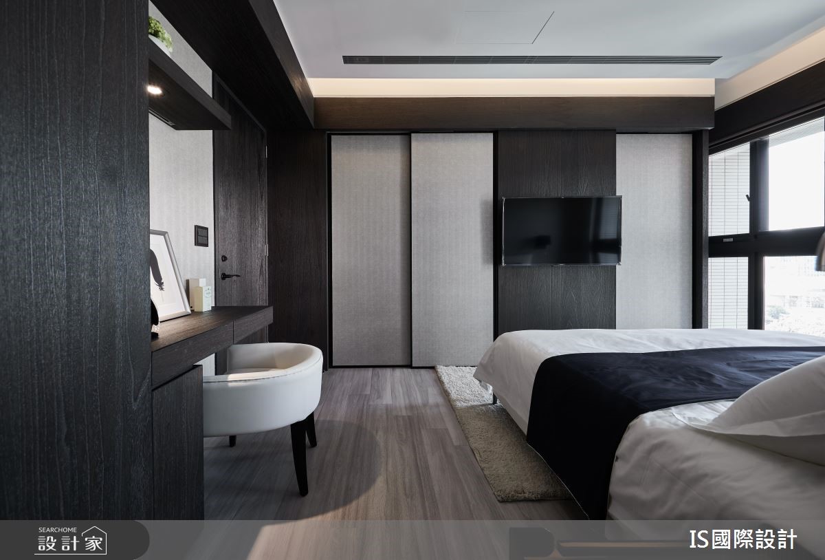 39坪新成屋(5年以下)＿現代風臥室案例圖片＿IS國際設計＿IS_124之21