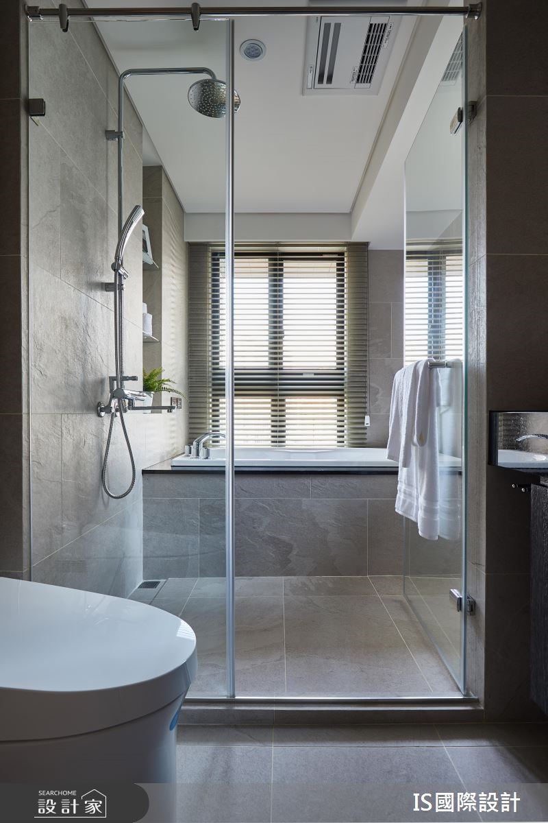39坪新成屋(5年以下)＿現代風浴室案例圖片＿IS國際設計＿IS_124之26