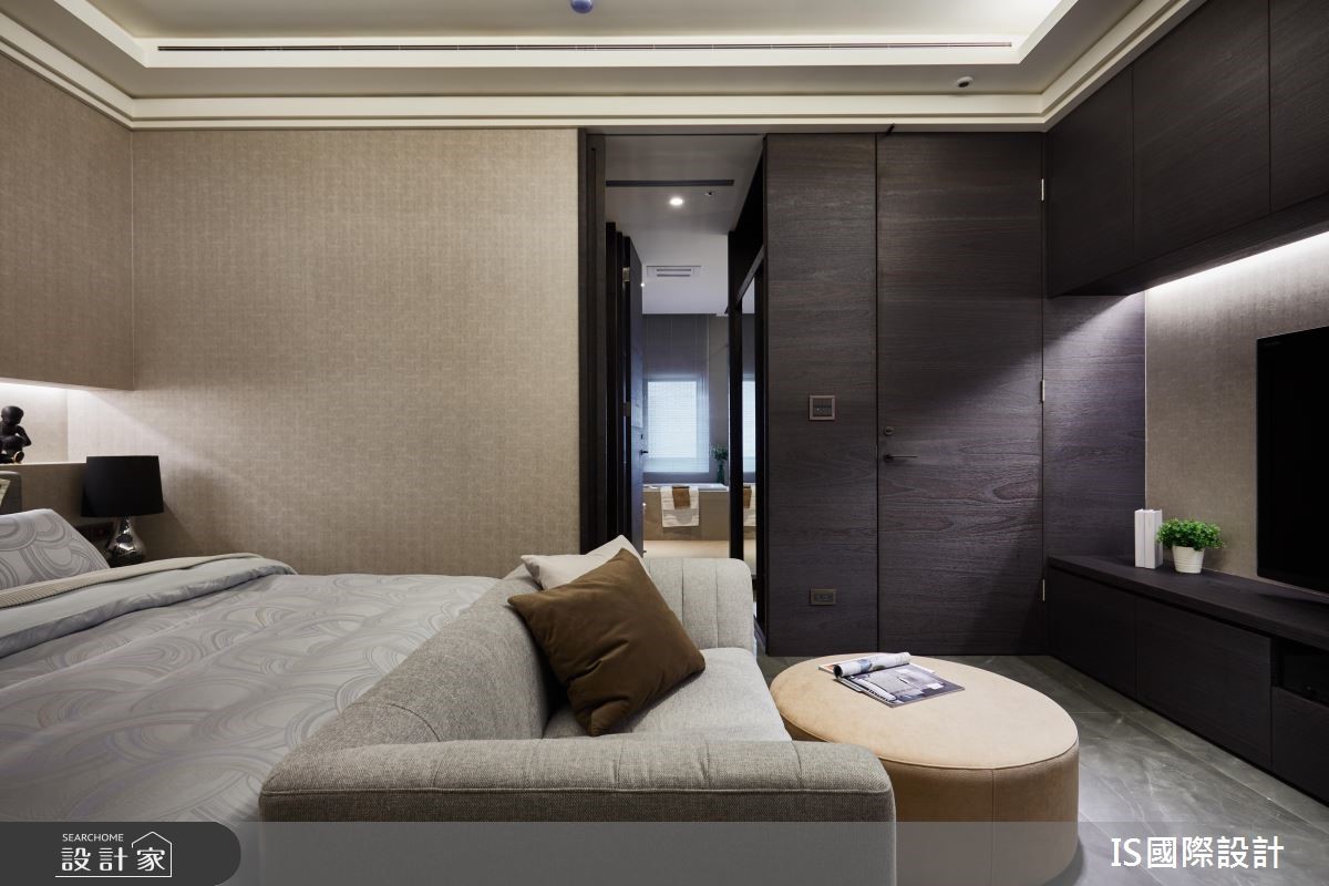 老屋(16~30年)＿現代風臥室案例圖片＿IS國際設計＿IS_125之23