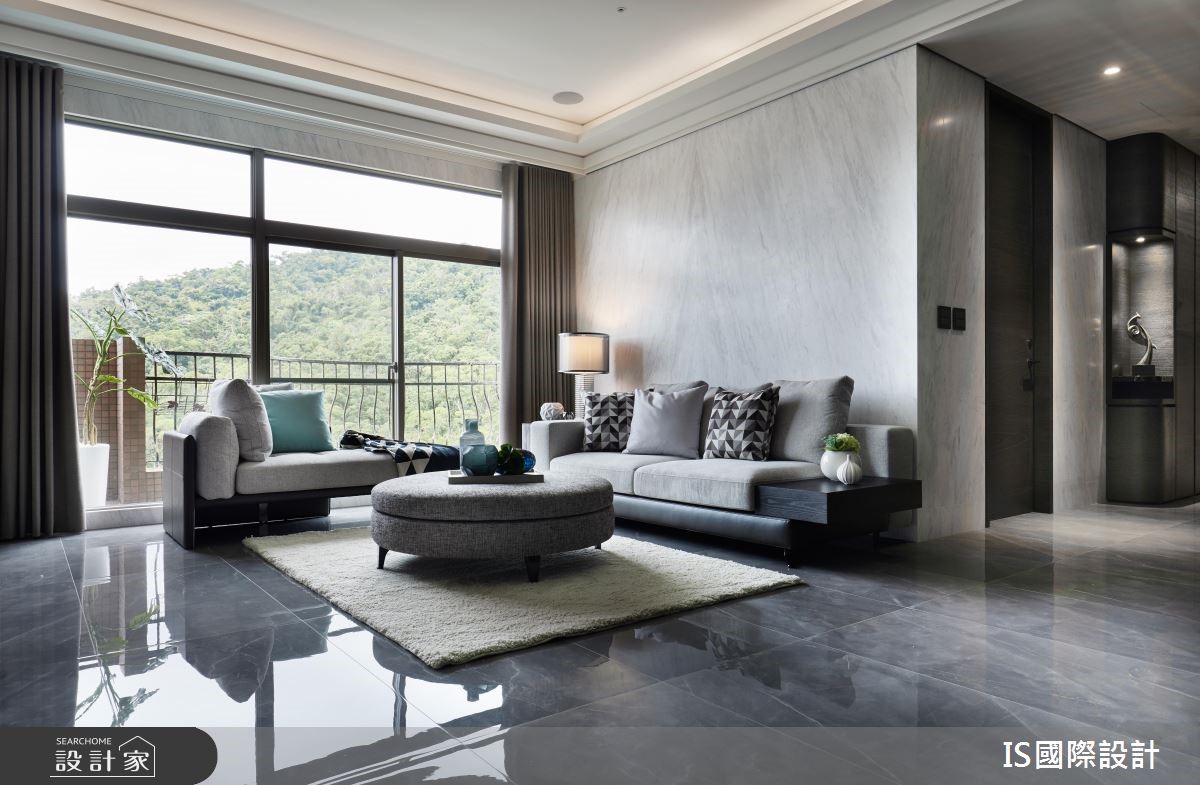 老屋(16~30年)＿現代風客廳案例圖片＿IS國際設計＿IS_125之4