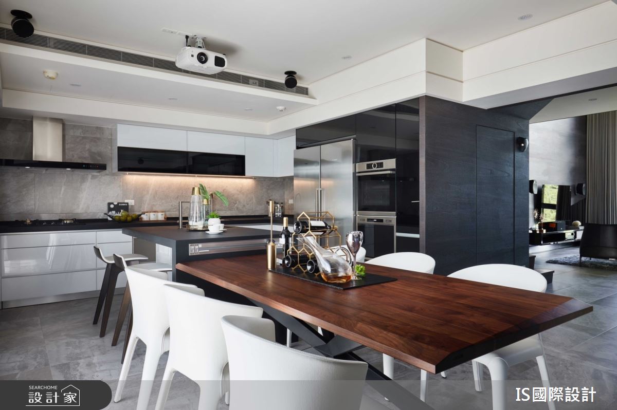 51坪中古屋(5~15年)＿現代風餐廳廚房案例圖片＿IS國際設計＿IS_128之13