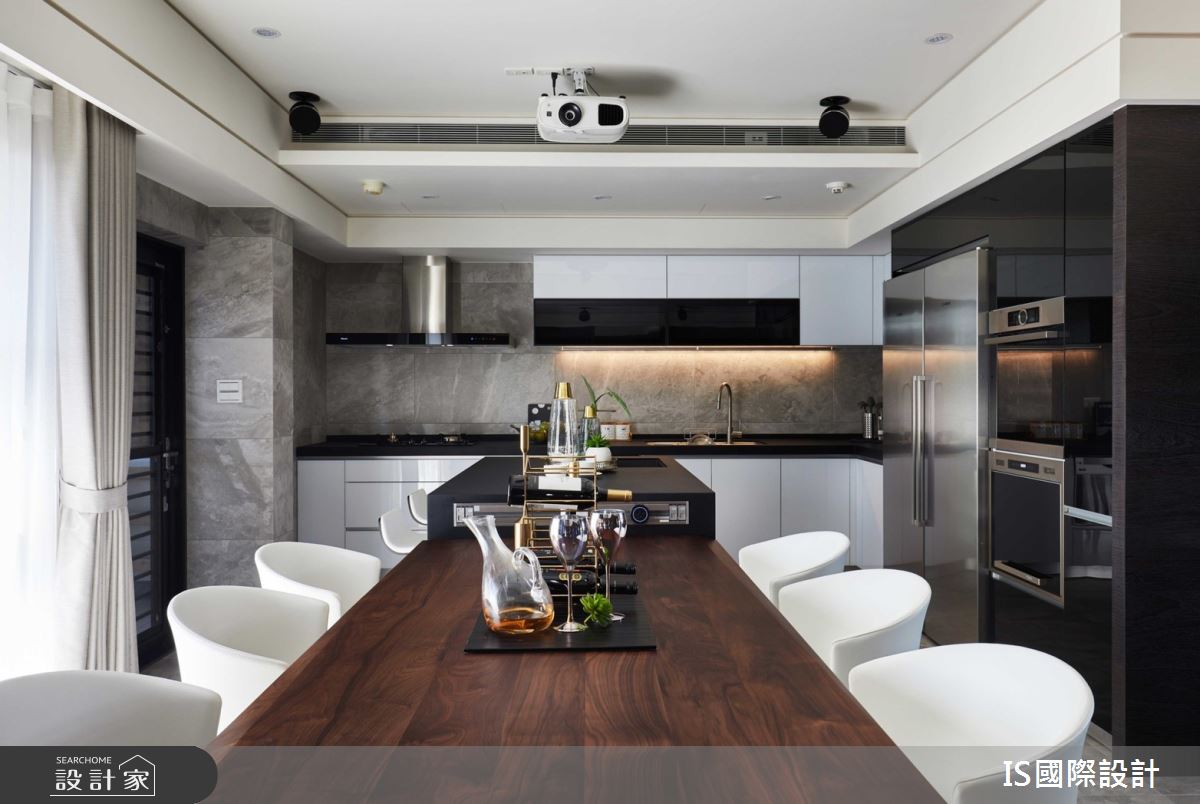 51坪中古屋(5~15年)＿現代風餐廳廚房案例圖片＿IS國際設計＿IS_128之12