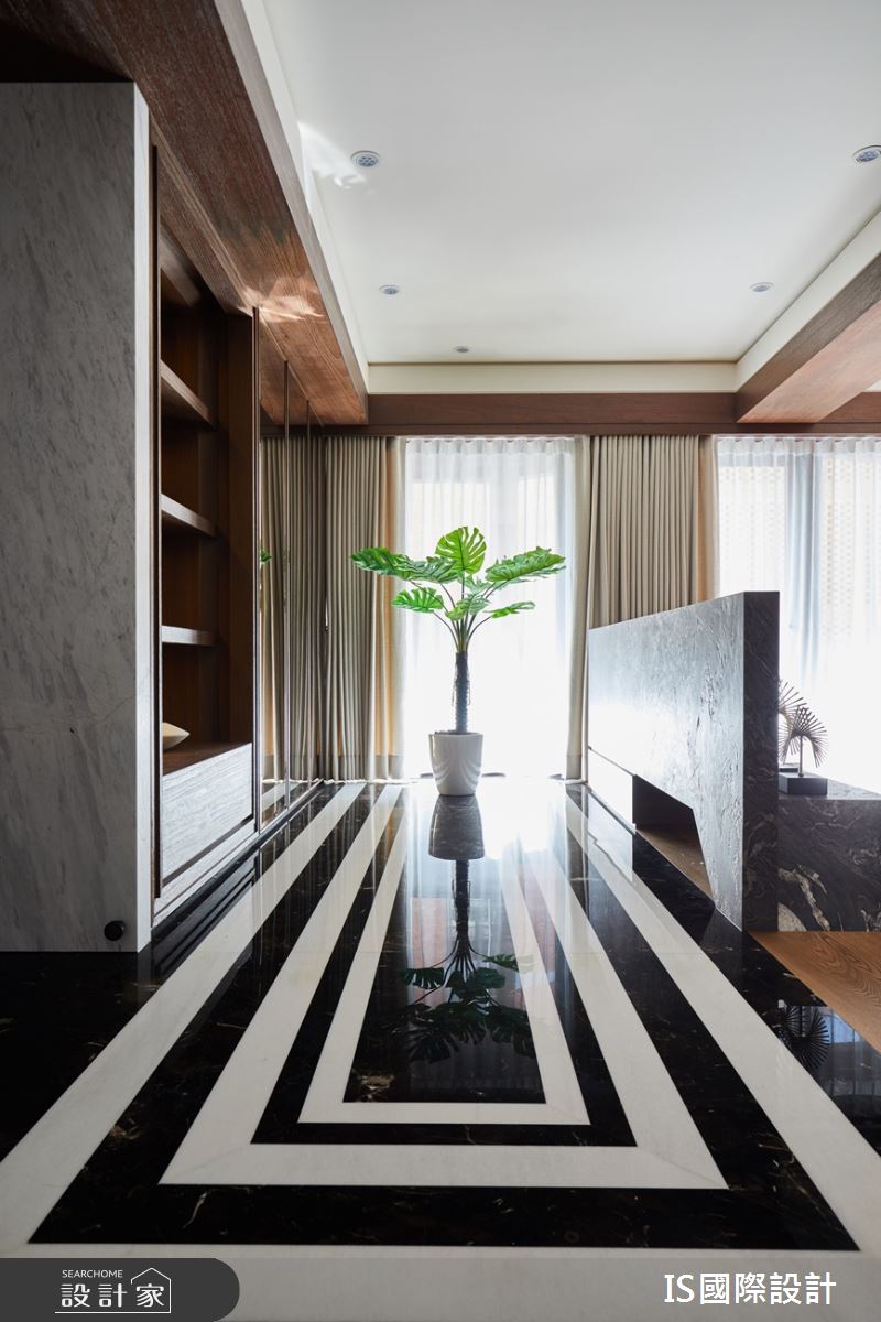 45坪老屋(31~40年)＿現代風玄關案例圖片＿IS國際設計＿IS_129之1