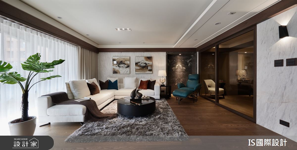 45坪老屋(31~40年)＿現代風客廳案例圖片＿IS國際設計＿IS_129之6