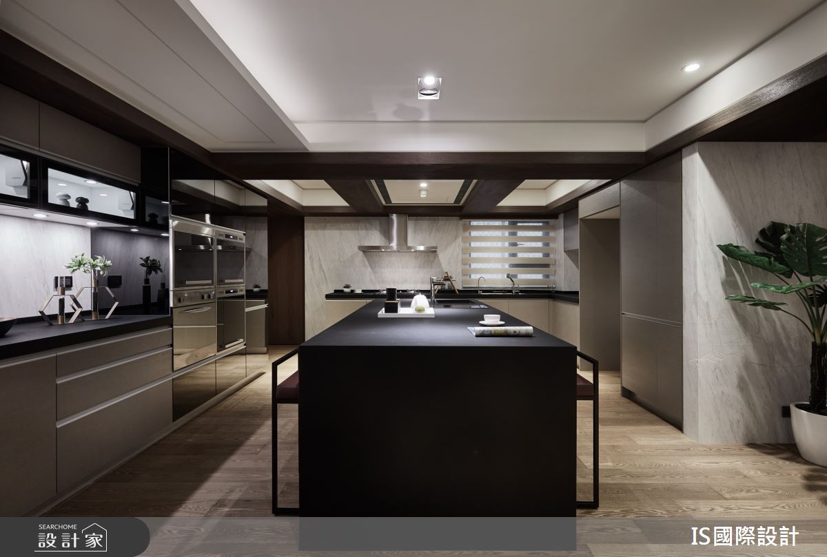 45坪老屋(31~40年)＿現代風餐廳廚房吧檯案例圖片＿IS國際設計＿IS_129之15
