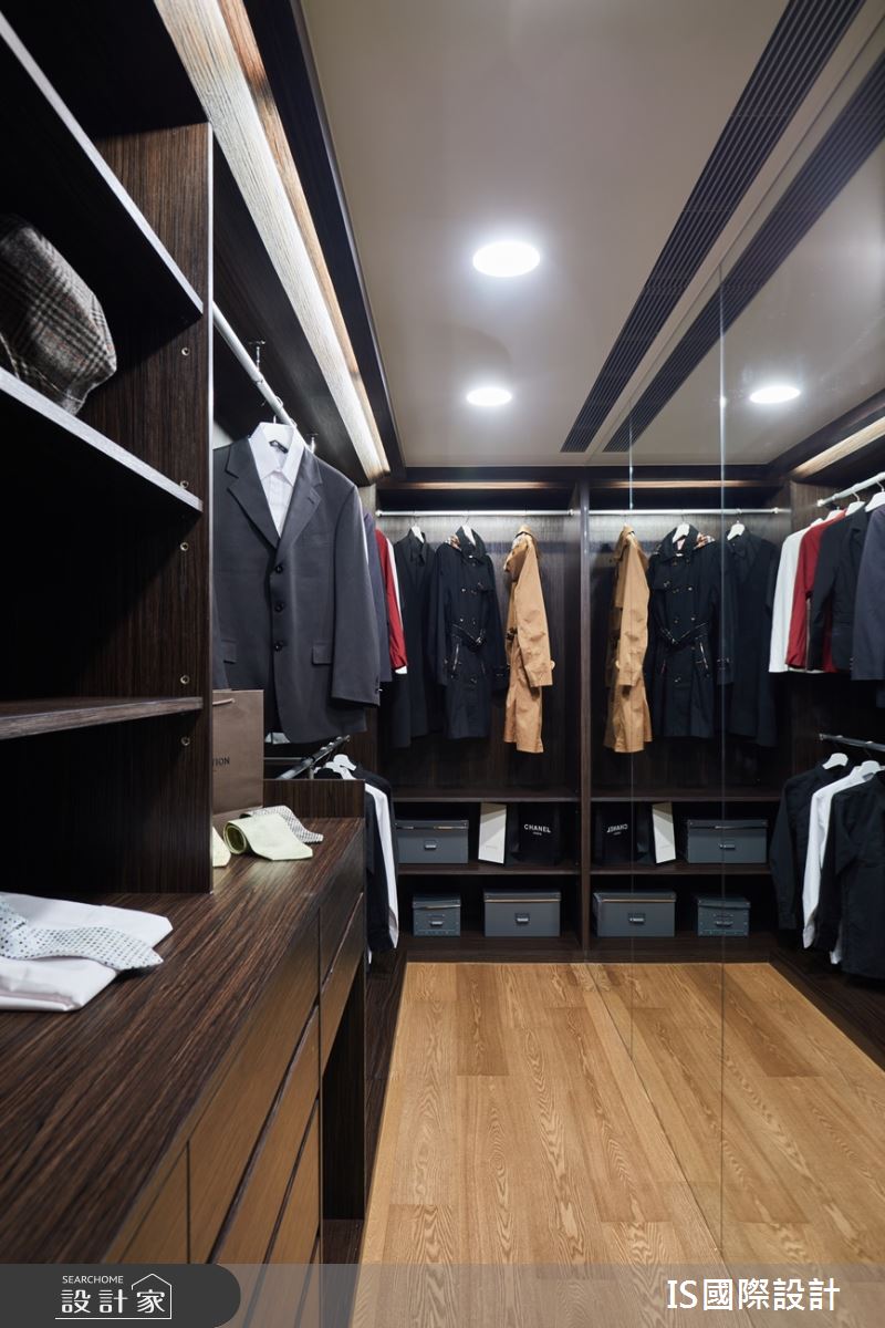 45坪老屋(31~40年)＿現代風更衣間案例圖片＿IS國際設計＿IS_129之23