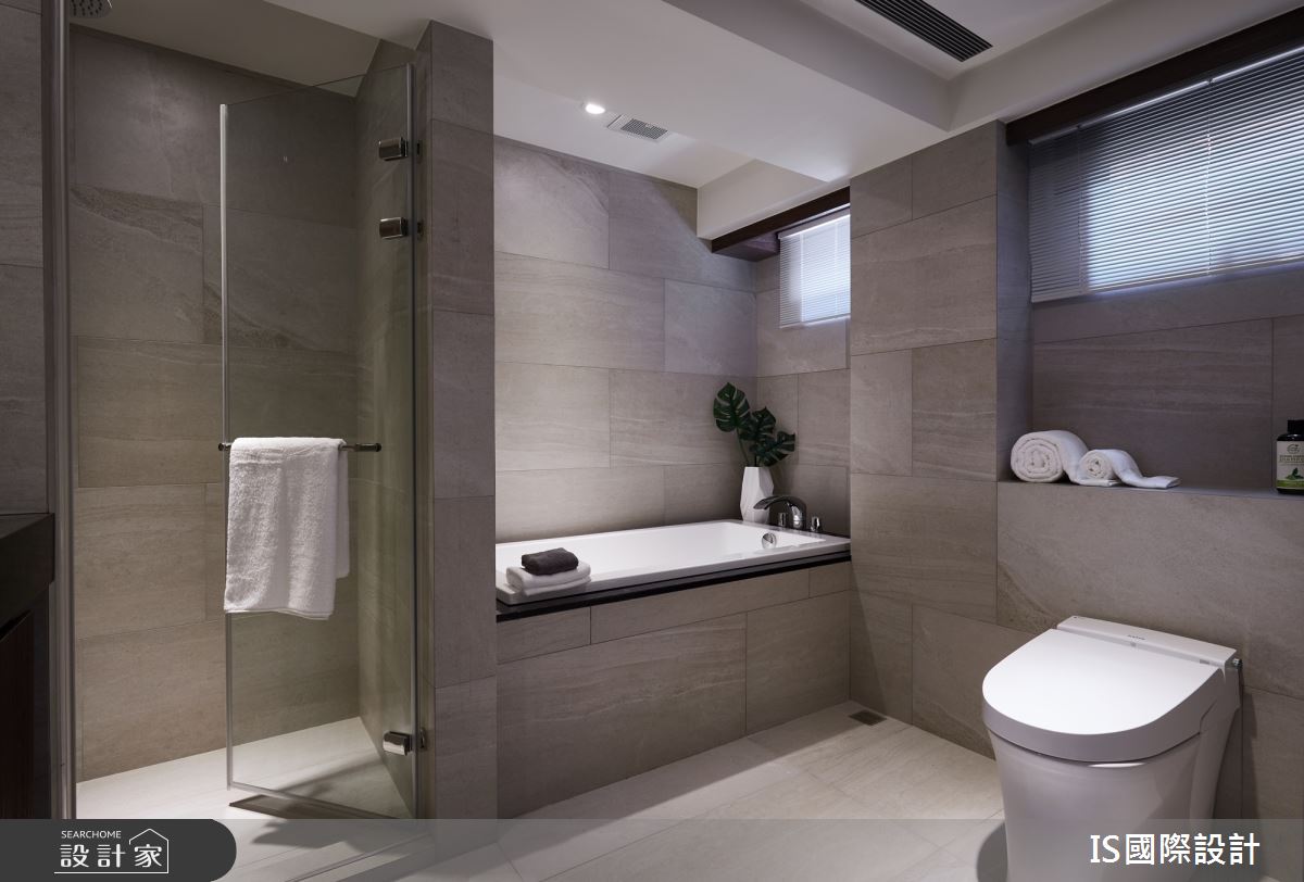 45坪老屋(31~40年)＿現代風浴室案例圖片＿IS國際設計＿IS_129之26
