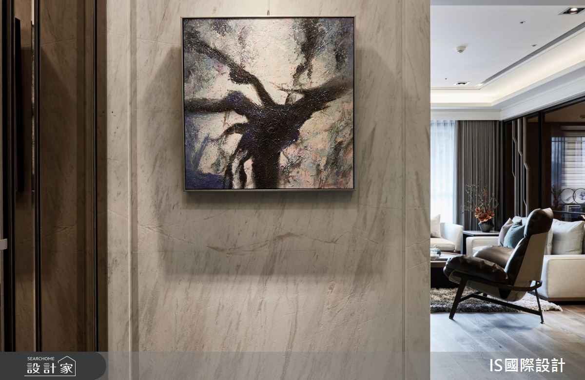 中古屋(5~15年)＿現代風玄關案例圖片＿IS國際設計＿IS_130之2