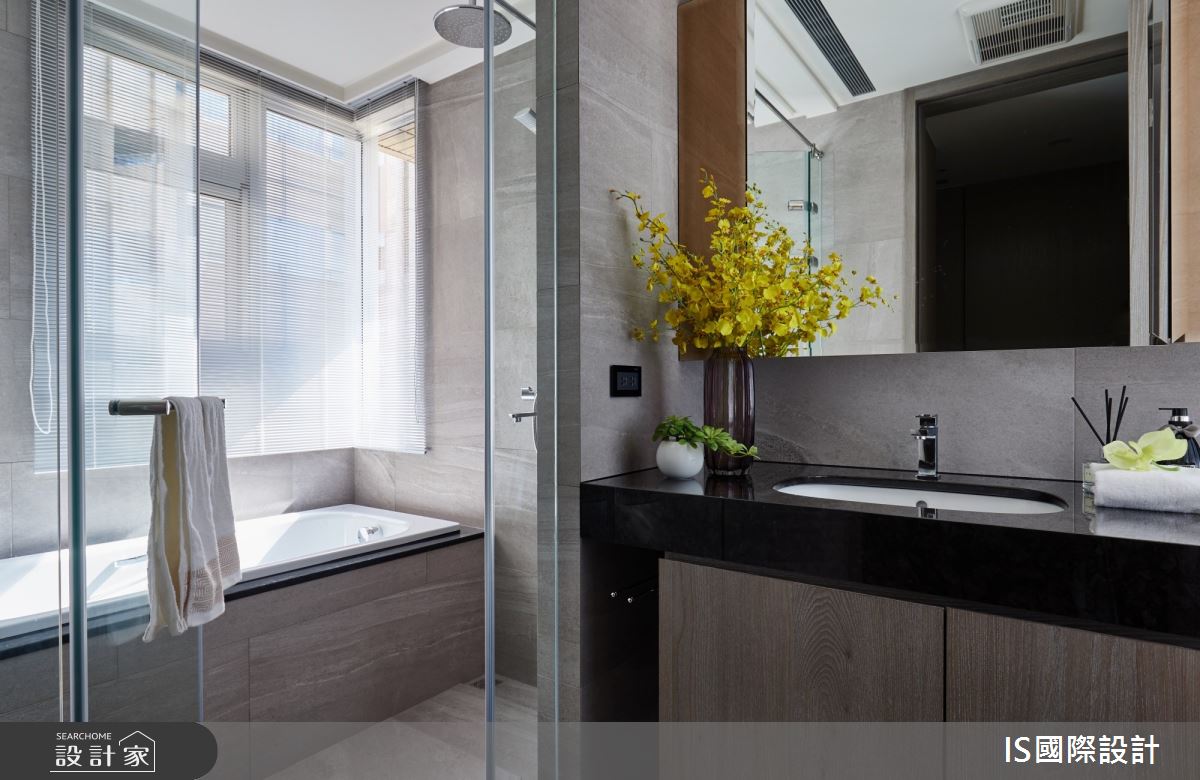 中古屋(5~15年)＿現代風浴室案例圖片＿IS國際設計＿IS_130之33