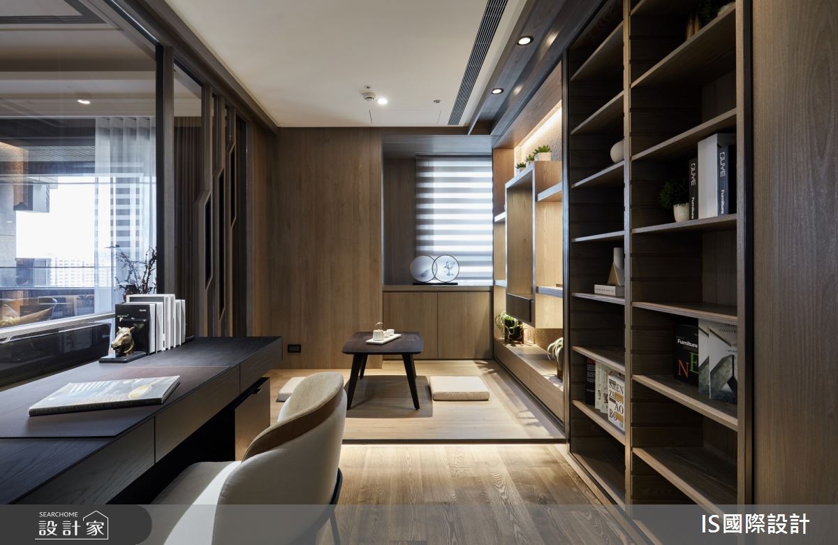 中古屋(5~15年)＿現代風書房案例圖片＿IS國際設計＿IS_130之20