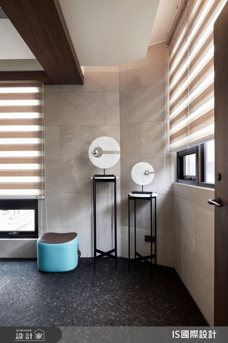 老屋(31~40年)＿現代風玄關案例圖片＿IS國際設計＿IS_132之1