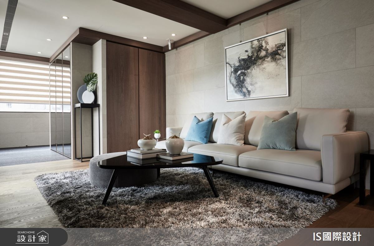 老屋(31~40年)＿現代風客廳案例圖片＿IS國際設計＿IS_132之5