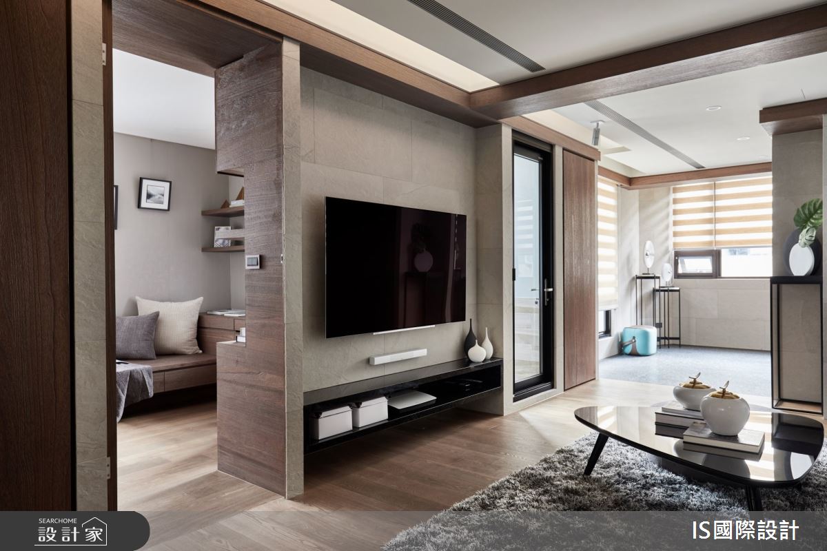 老屋(31~40年)＿現代風客廳案例圖片＿IS國際設計＿IS_132之8