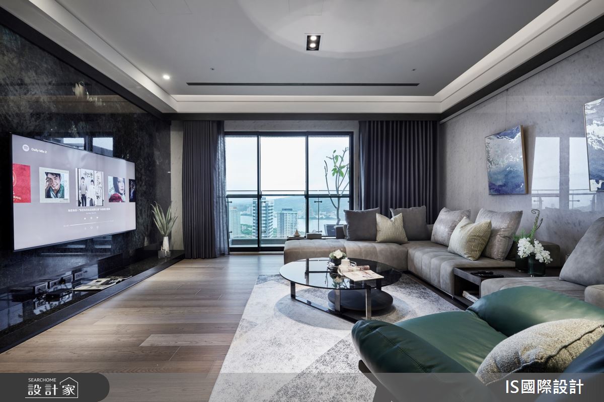 41坪新成屋(5年以下)＿現代風客廳案例圖片＿IS國際設計＿IS_133之11
