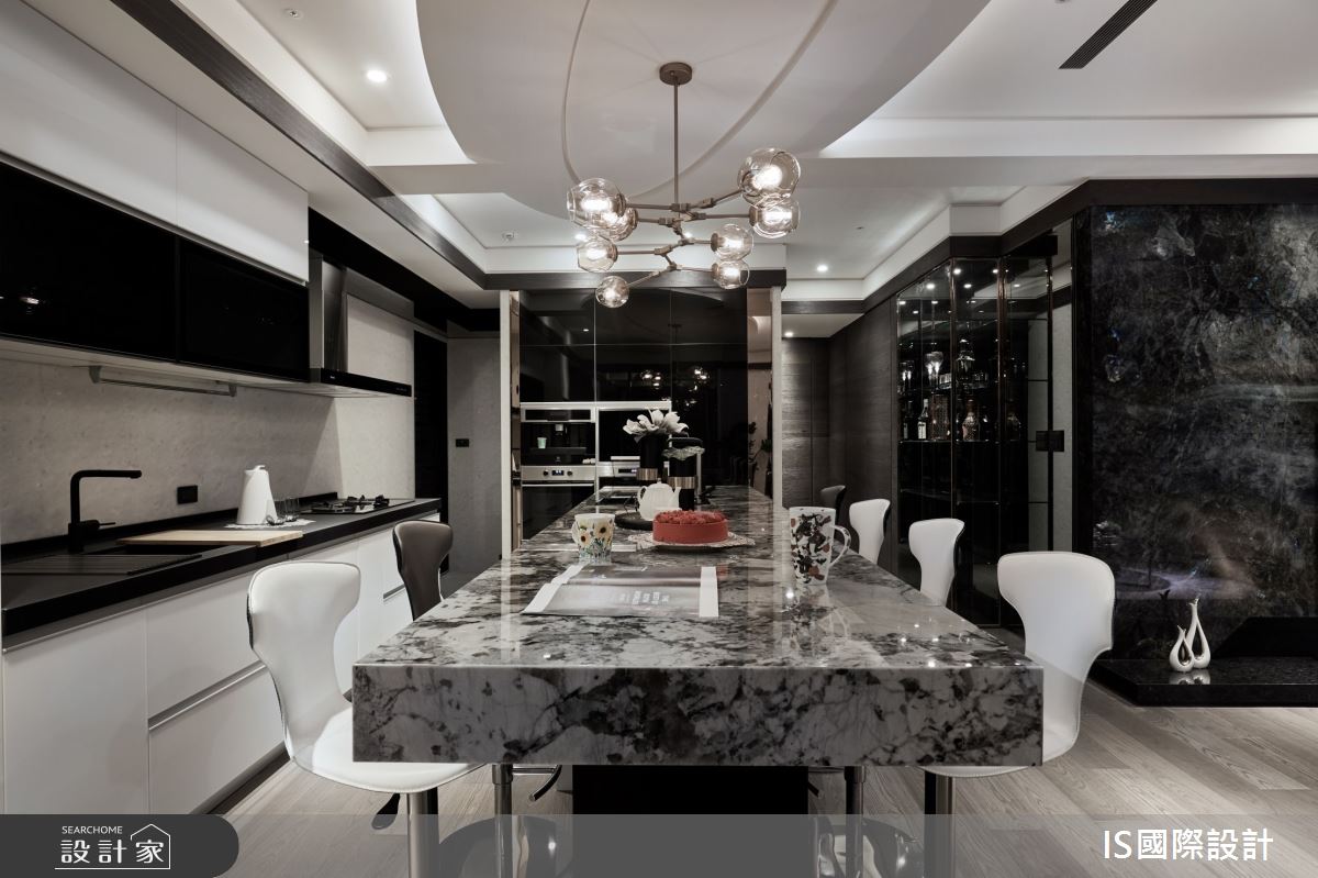 41坪新成屋(5年以下)＿現代風中島案例圖片＿IS國際設計＿IS_133之6