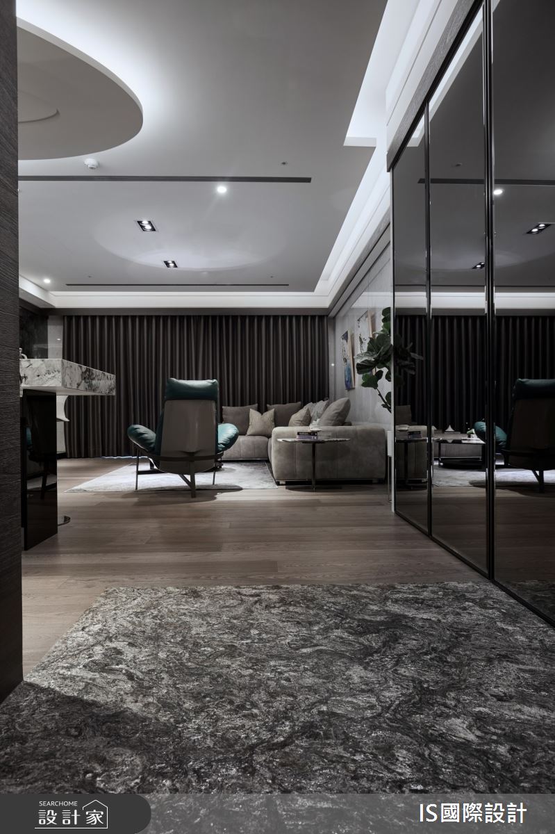 41坪新成屋(5年以下)＿現代風玄關案例圖片＿IS國際設計＿IS_133之1