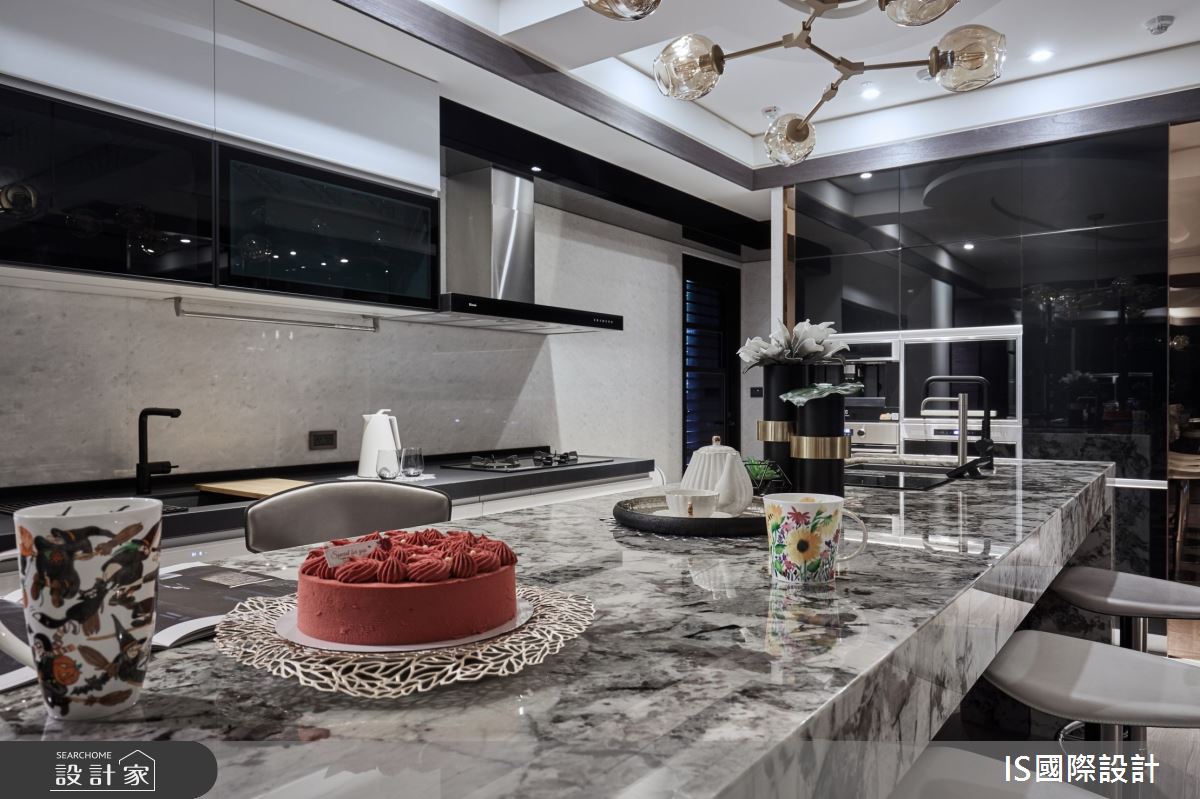 41坪新成屋(5年以下)＿現代風中島案例圖片＿IS國際設計＿IS_133之7