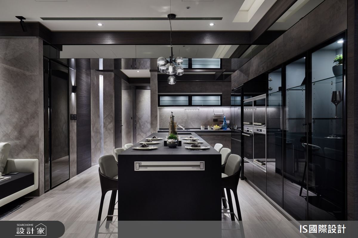 39坪新成屋(5年以下)＿現代風中島案例圖片＿IS國際設計＿IS_134之10