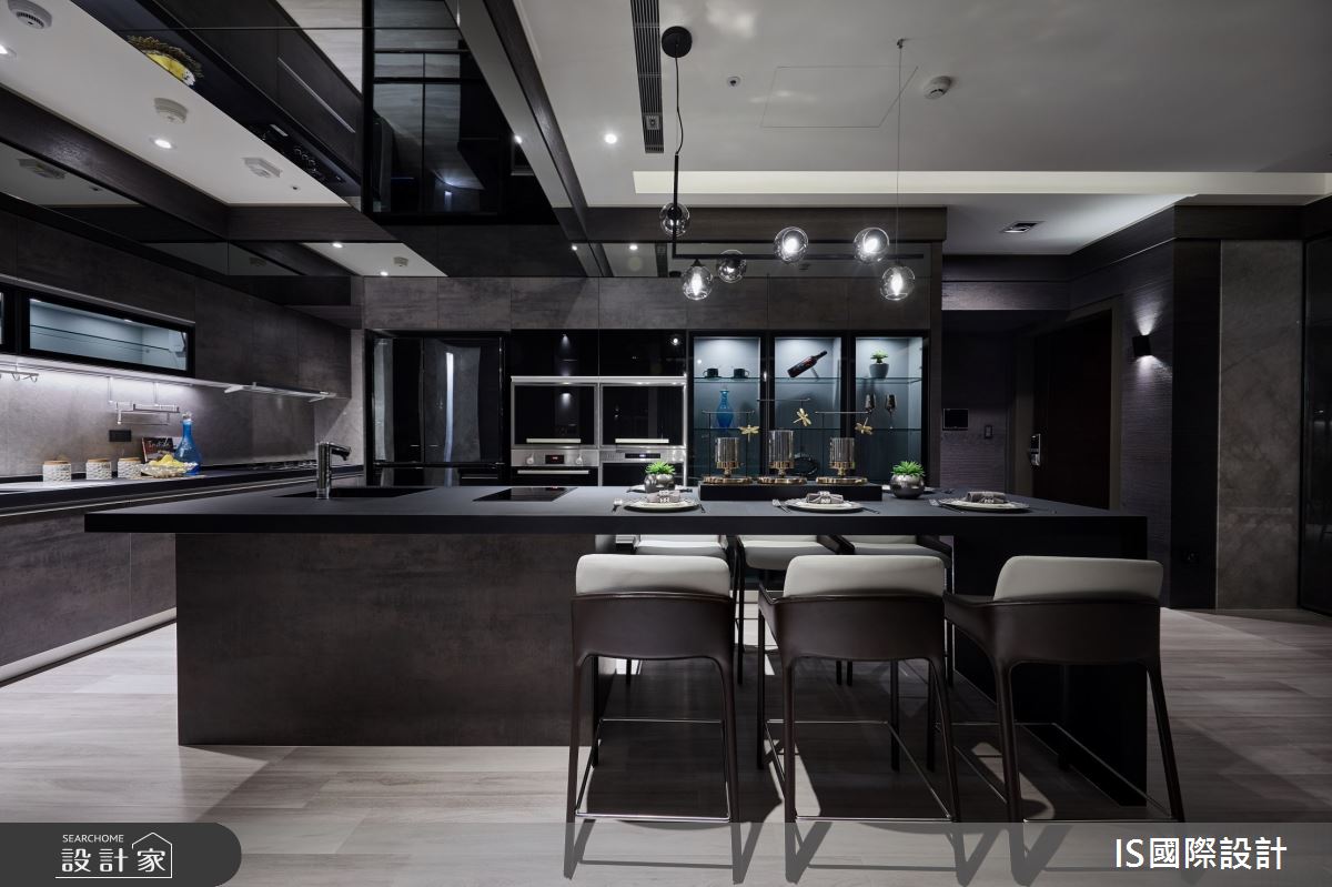 39坪新成屋(5年以下)＿現代風中島案例圖片＿IS國際設計＿IS_134之9