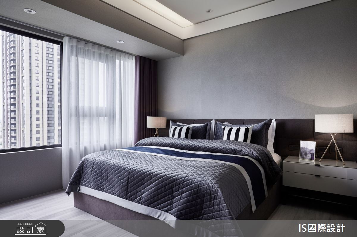 39坪新成屋(5年以下)＿現代風臥室案例圖片＿IS國際設計＿IS_134之24