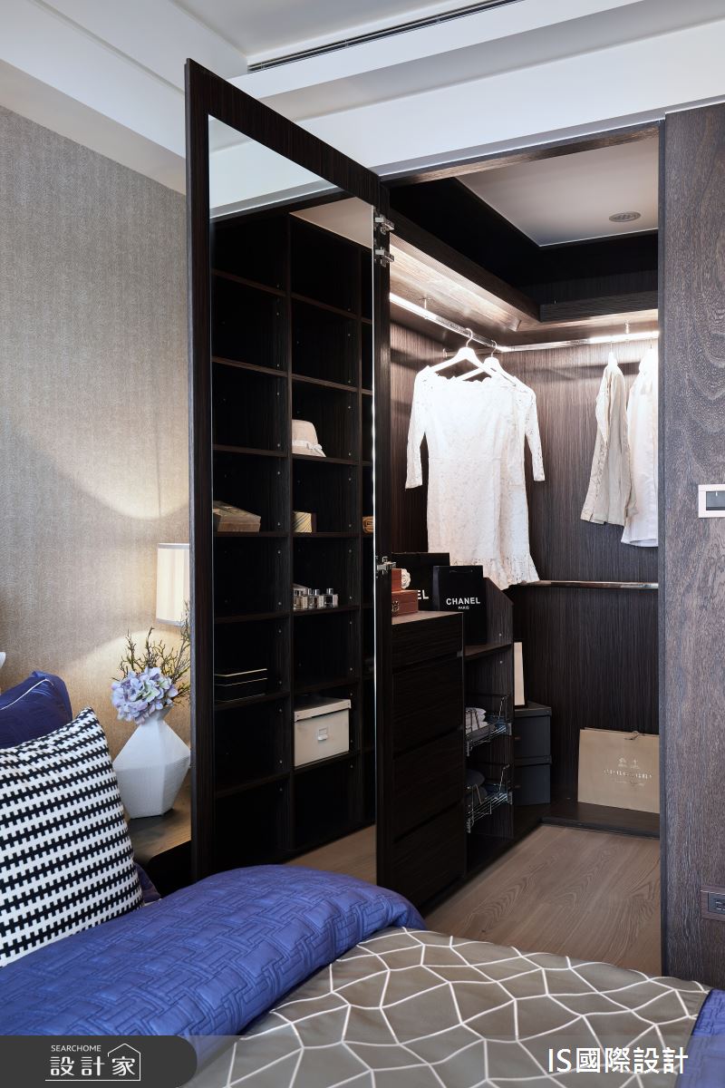 32坪老屋(31~40年)＿現代風臥室更衣間案例圖片＿IS國際設計＿IS_135之17