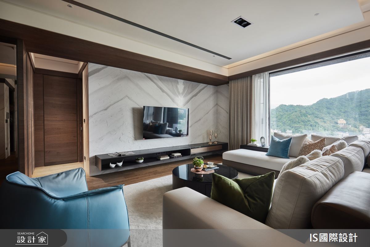 38坪新成屋(5年以下)＿現代風客廳案例圖片＿IS國際設計＿IS_137之17