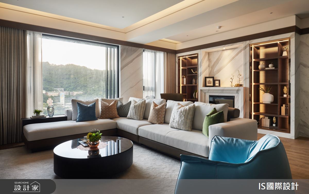38坪新成屋(5年以下)＿現代風客廳案例圖片＿IS國際設計＿IS_137之13