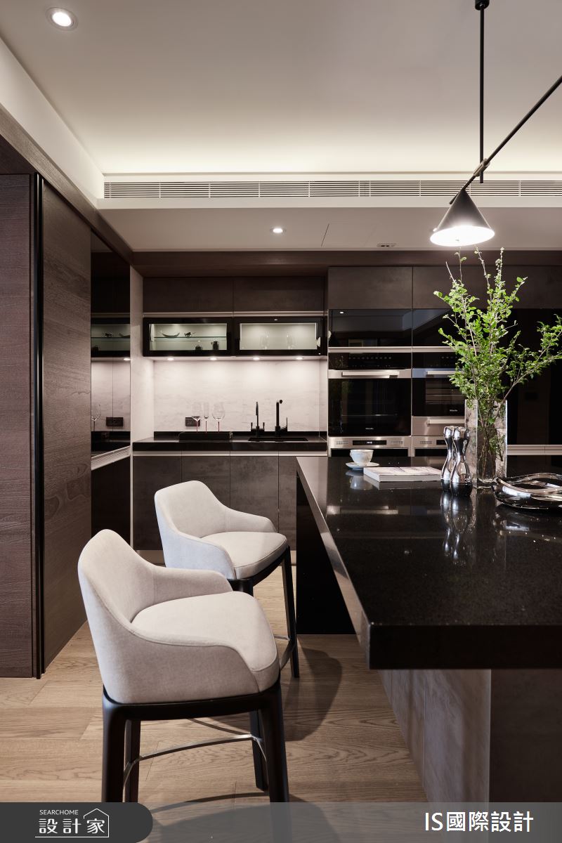 41坪老屋(31~40年)＿現代風餐廳中島案例圖片＿IS國際設計＿IS_139之19
