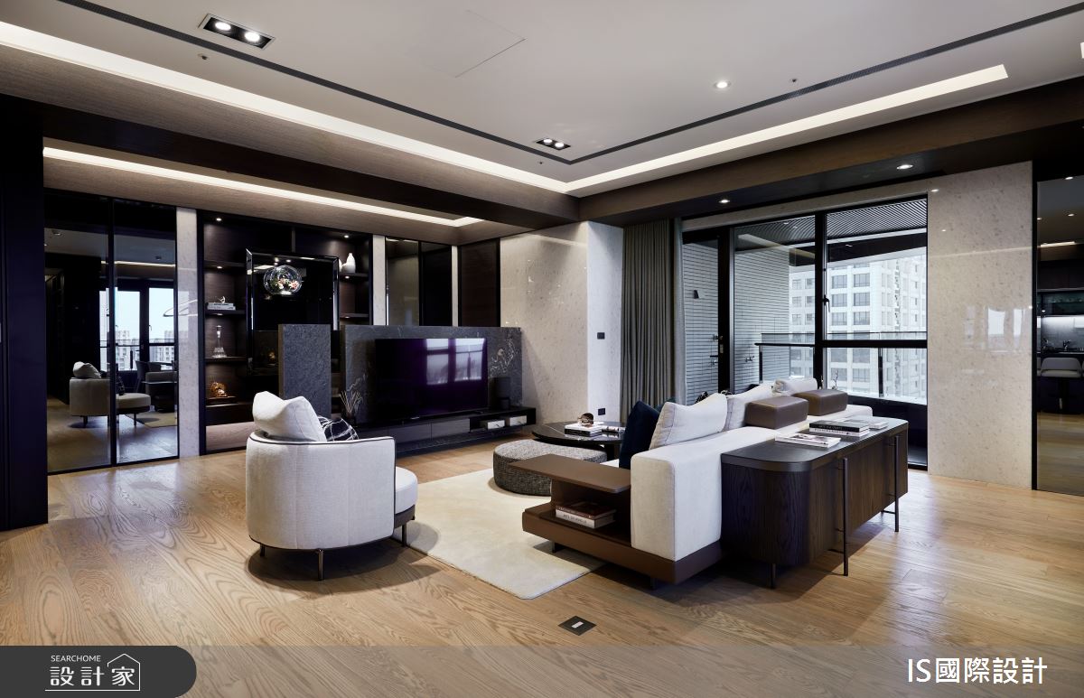 新成屋(5年以下)＿現代風客廳案例圖片＿IS國際設計＿IS_140之12
