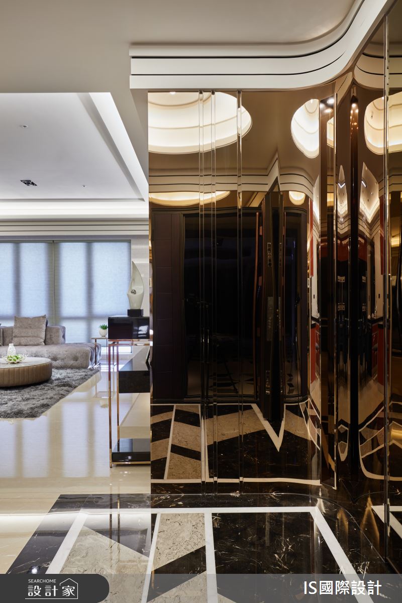 55坪新成屋(5年以下)＿現代風玄關案例圖片＿IS國際設計＿IS_142之1