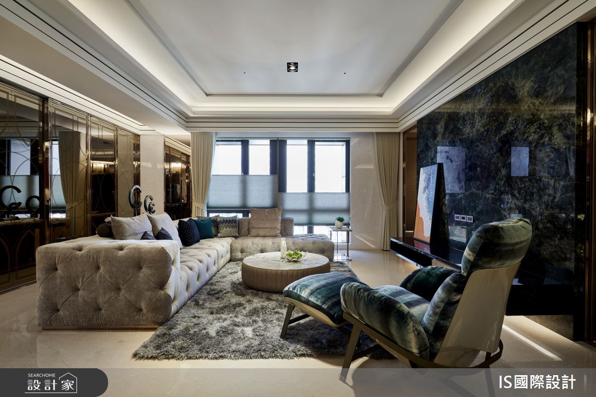 55坪新成屋(5年以下)＿現代風客廳案例圖片＿IS國際設計＿IS_142之13