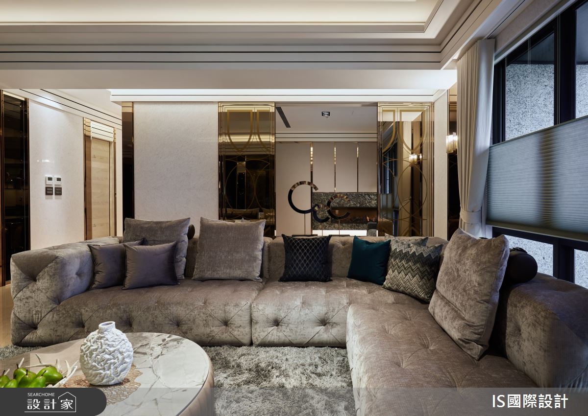 55坪新成屋(5年以下)＿現代風客廳案例圖片＿IS國際設計＿IS_142之17