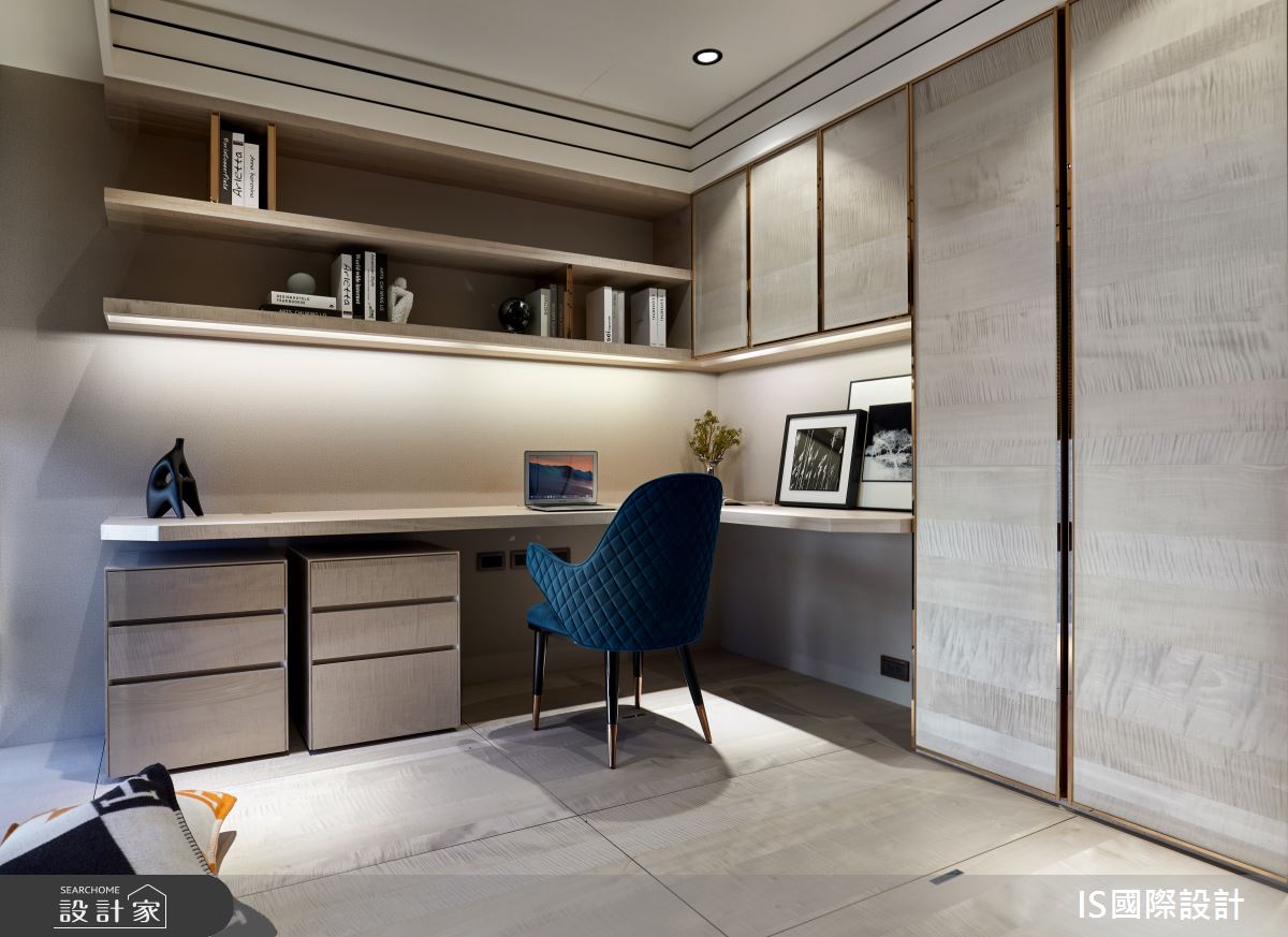 55坪新成屋(5年以下)＿現代風書房案例圖片＿IS國際設計＿IS_142之15
