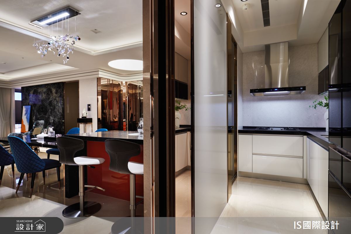 55坪新成屋(5年以下)＿現代風廚房案例圖片＿IS國際設計＿IS_142之9