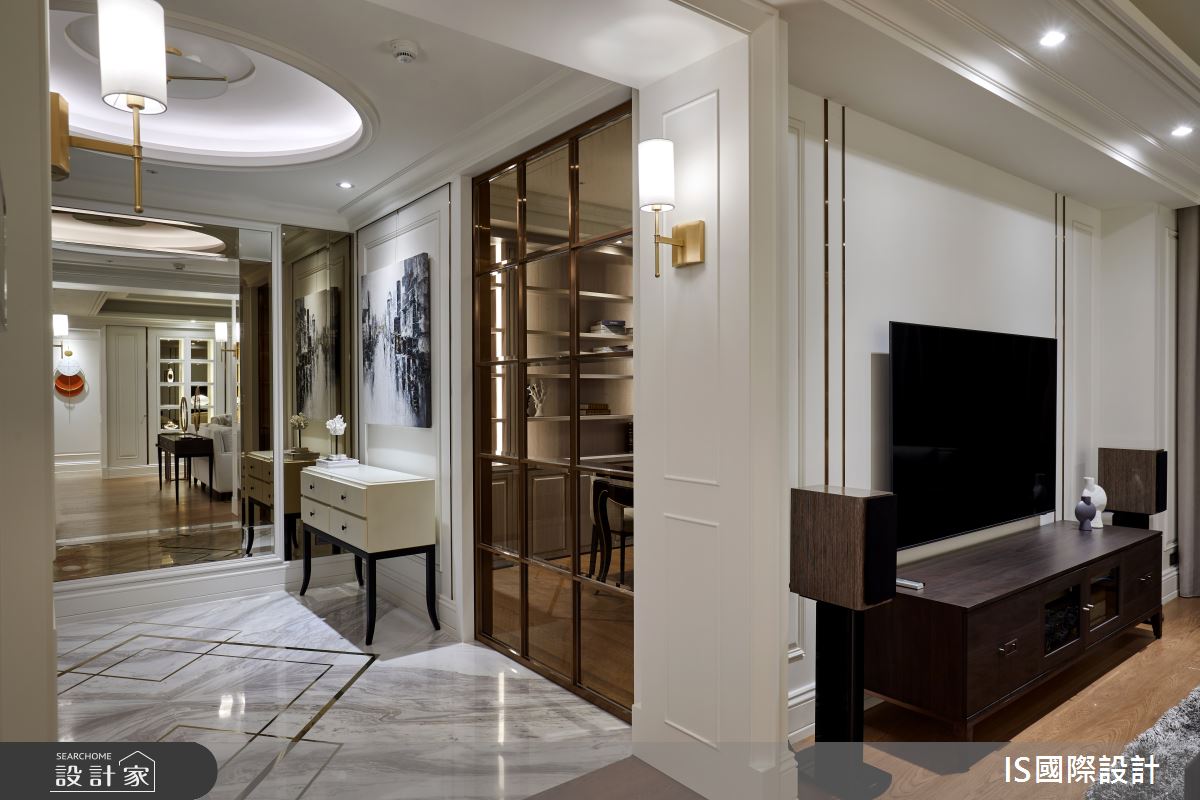 毛胚屋＿美式風玄關案例圖片＿IS國際設計＿IS_143之2