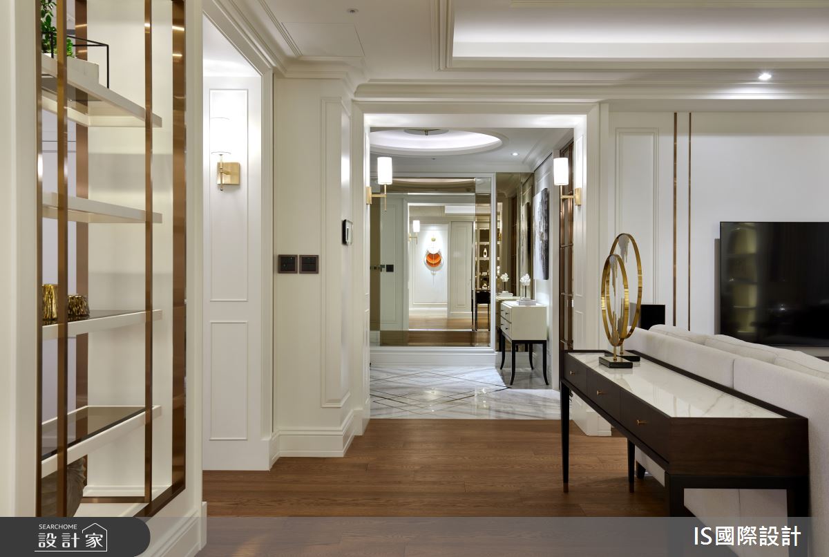 毛胚屋＿美式風客廳案例圖片＿IS國際設計＿IS_143之8