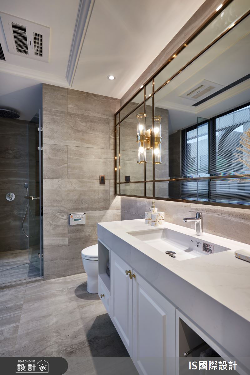 毛胚屋＿美式風浴室案例圖片＿IS國際設計＿IS_143之39
