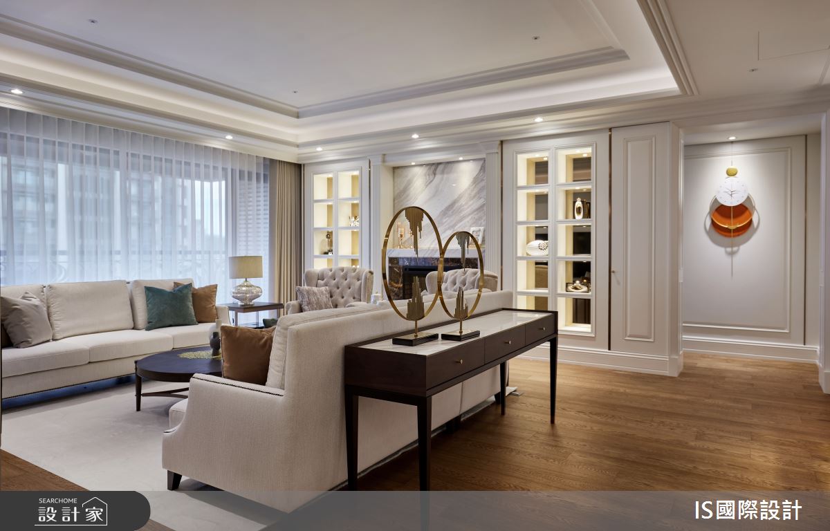 毛胚屋＿美式風客廳案例圖片＿IS國際設計＿IS_143之14