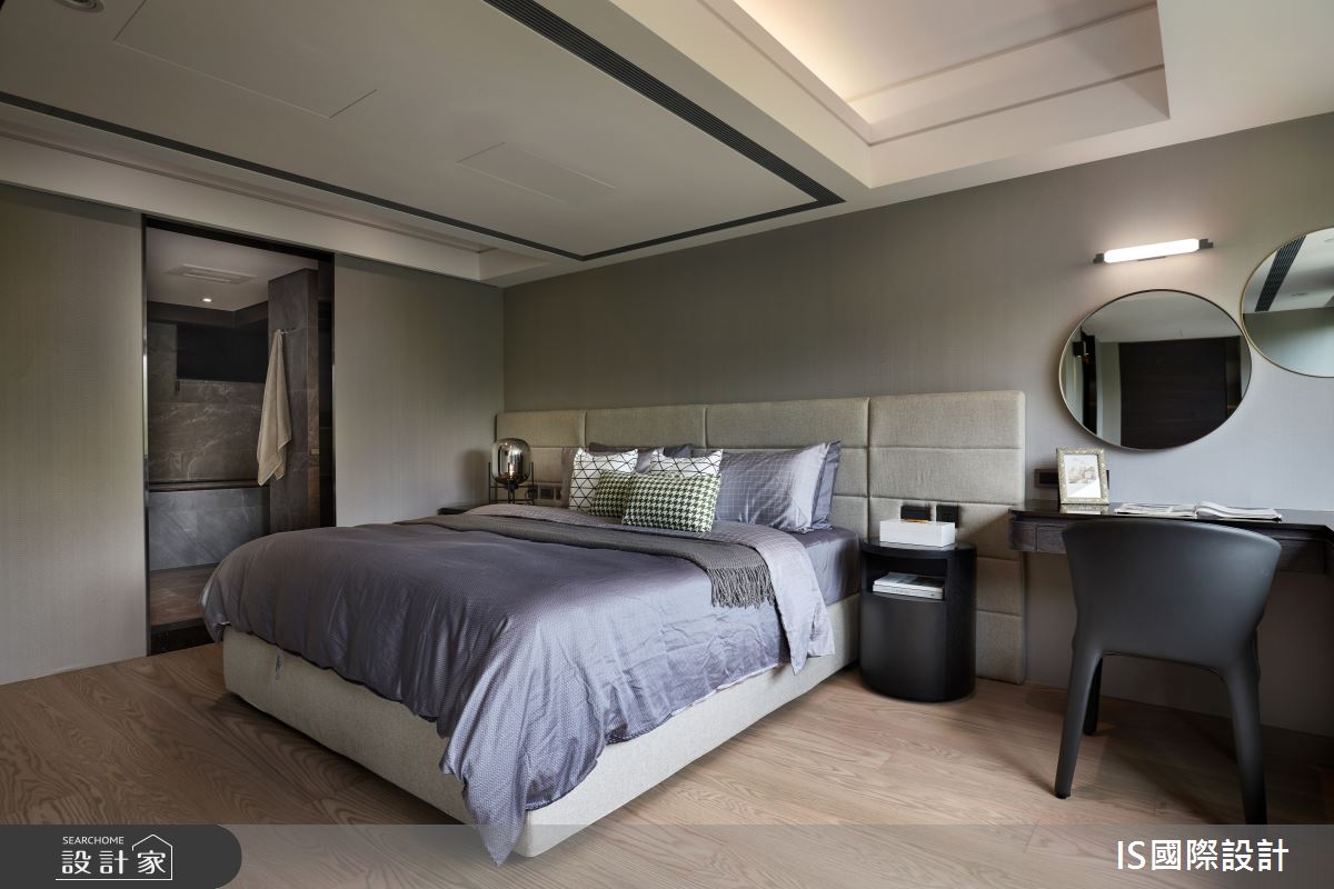 51坪老屋(31~40年)＿現代風臥室浴室案例圖片＿IS國際設計＿IS_144之33