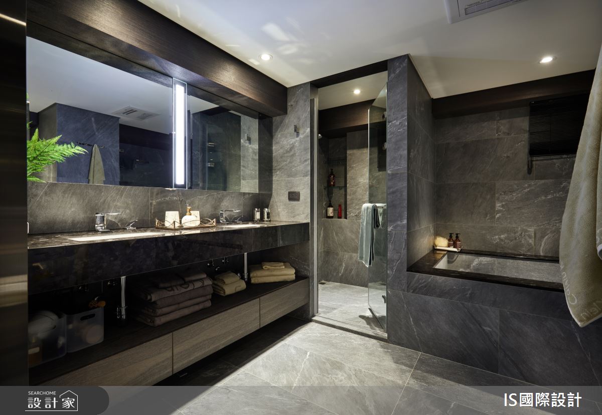 51坪老屋(31~40年)＿現代風浴室案例圖片＿IS國際設計＿IS_144之34