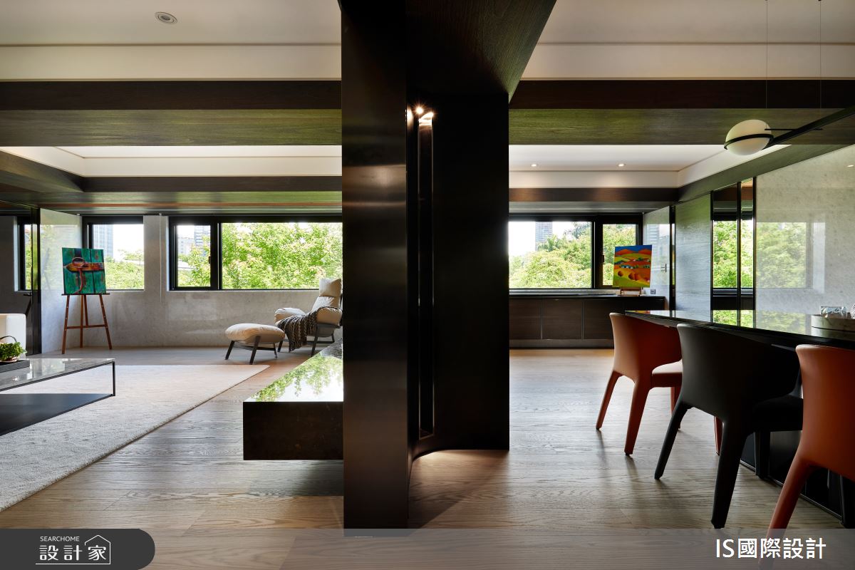 51坪老屋(31~40年)＿現代風客廳餐廳案例圖片＿IS國際設計＿IS_144之5